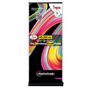 85x200 Pro Devrilmez Roll Up Banner